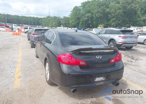2013 Infiniti G37 Journey from USA, damaged, VIN JN1CV6AP1DM722267